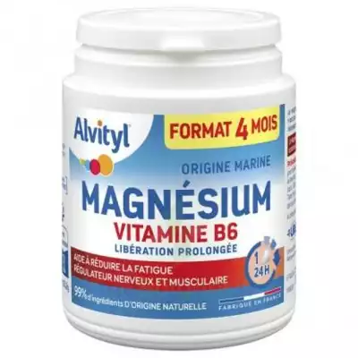 Alvityl Magnésium Vitamine B6 Libération Prolongée Comprimés Lp Pot/120 à Rambouillet