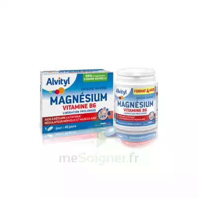 Alvityl Magnésium Vitamine B6 Libération Prolongée Comprimés Lp B/45 à Rambouillet